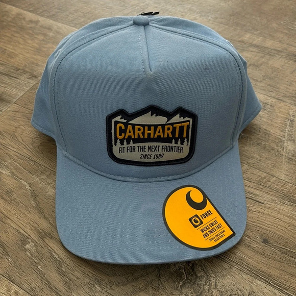 Carhartt Mountain Patch Force sweatband cap,snap back, wicks sweat,dries fast - Picture 8 of 12
